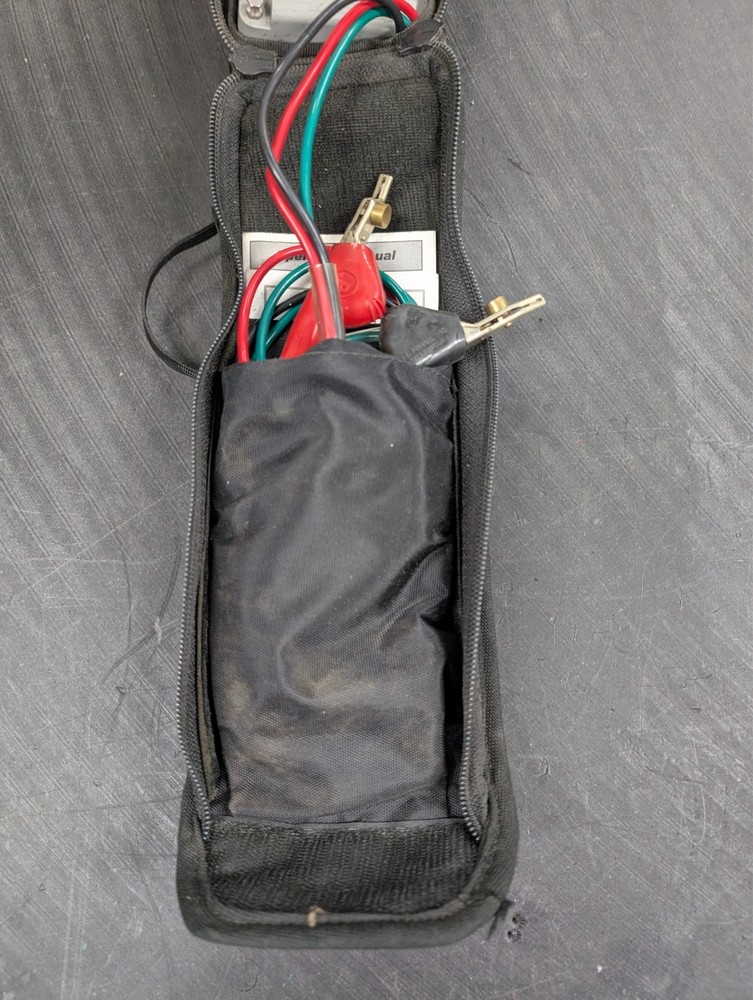 Tempo Sidekick  T&N Tester, Carrrying Case, and Manuals Working Condition