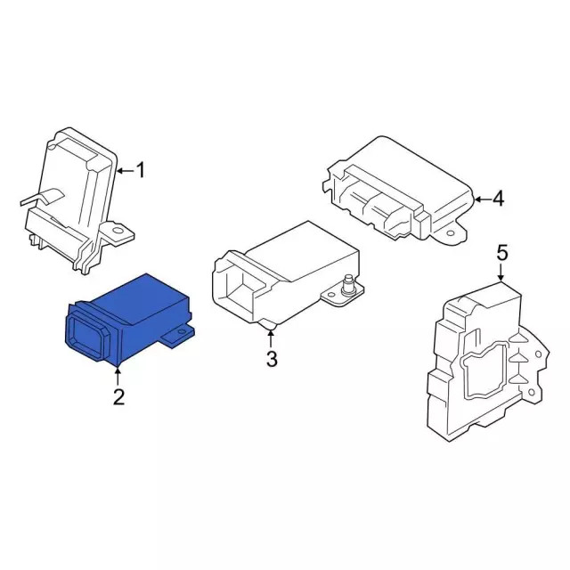 Genuine Ford Trailer Brake Control Module FL3Z-19H332-E