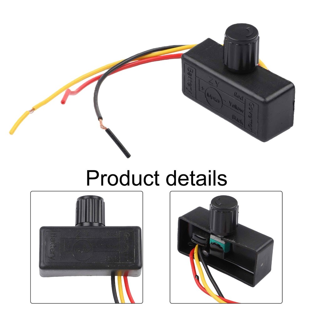 Temperature Control 12V DC Motor Regulator Suitable For Lights Waterproof