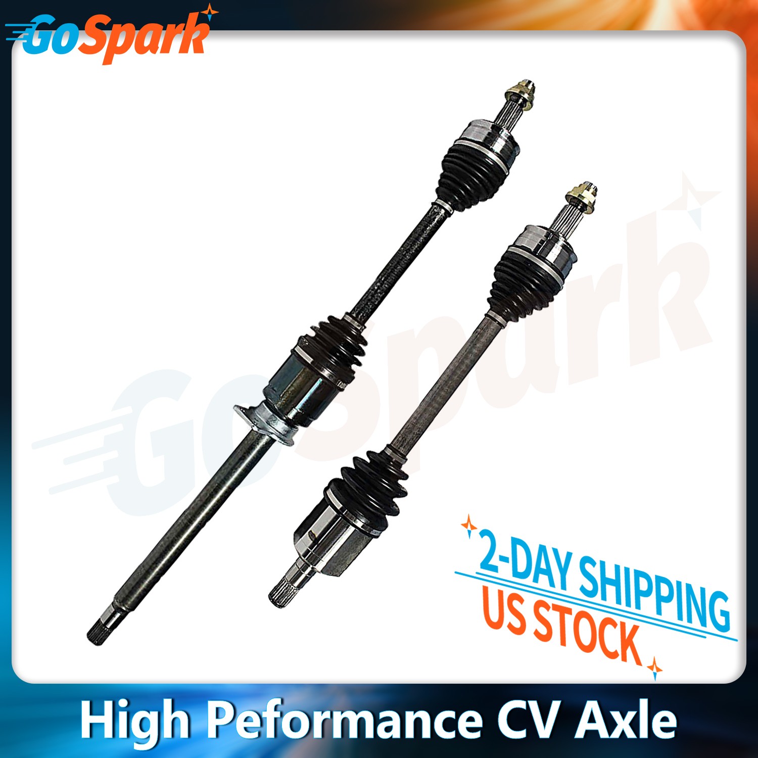 Front Driver &Passenger Side CV Axle for 2013-2016 Dodge Dart 2.0L 2.4L FWD Auto