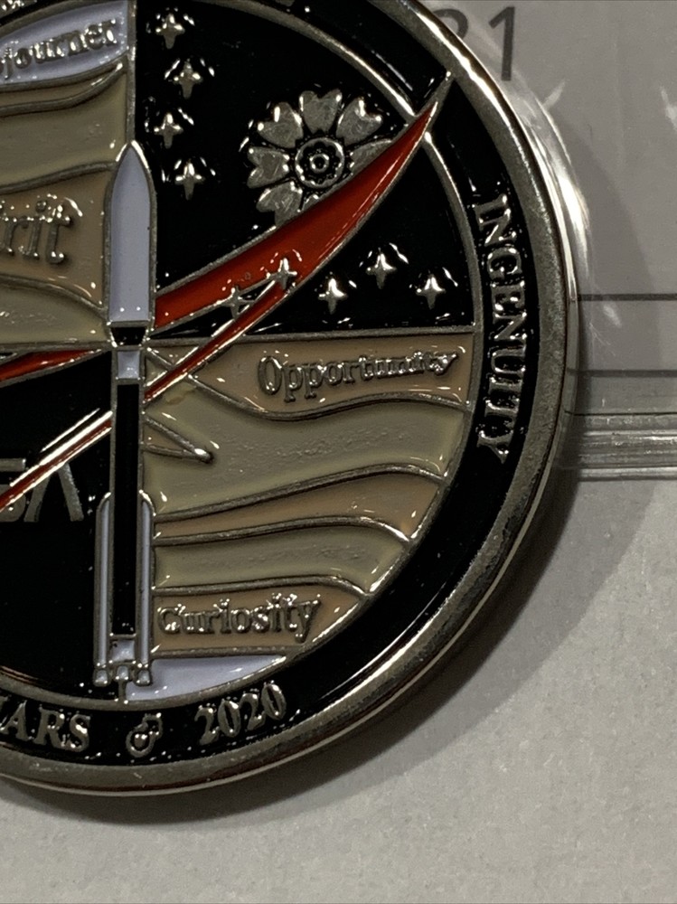 Mars 2020 Perseverance Rover Challenge Coin- ULA INGENUITY