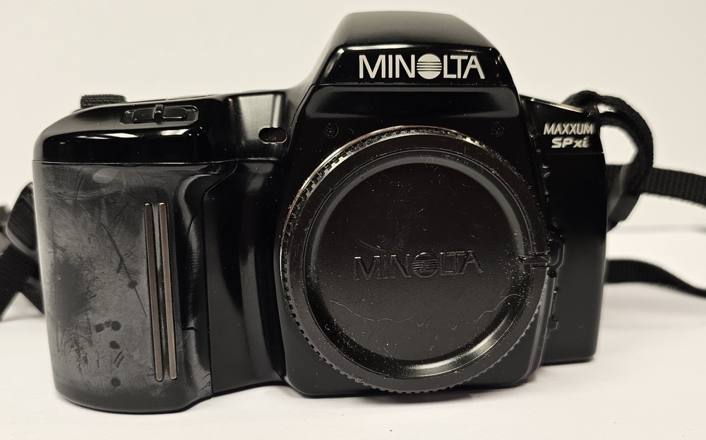 Minolta MAXXIUM SP xi Film Camera W/Instructions