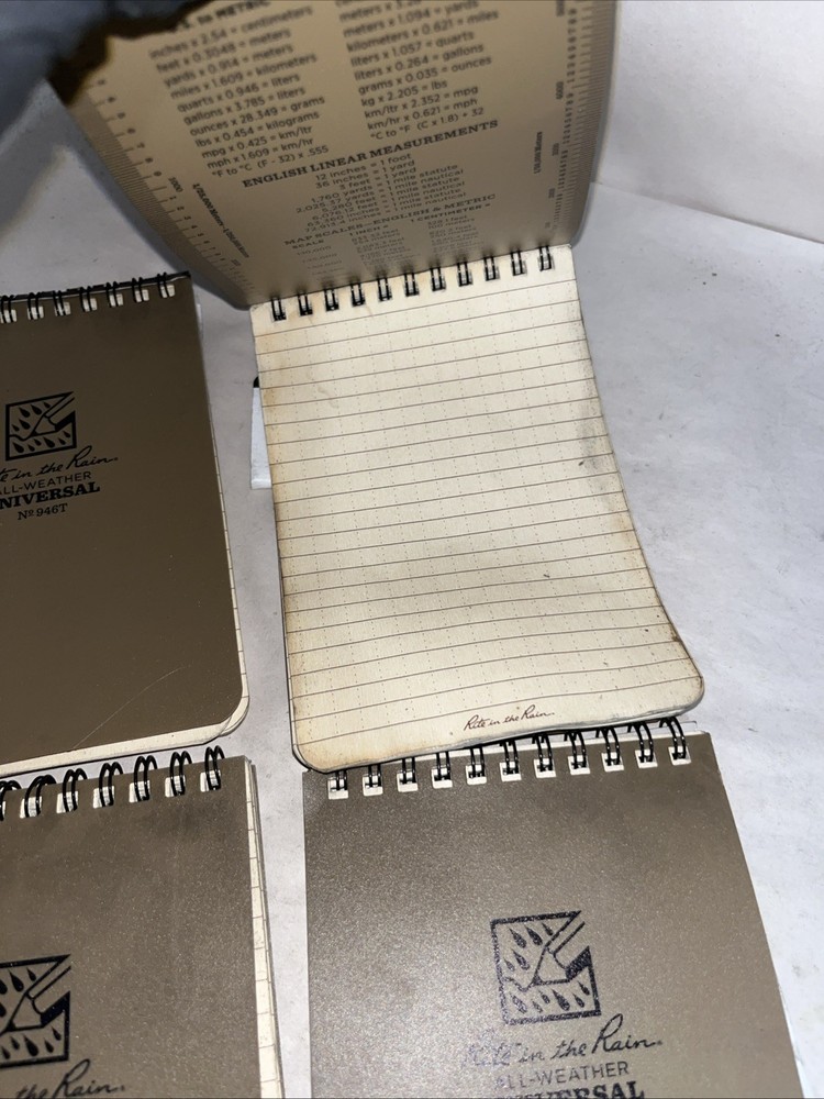 Rite In The Rain No. 946T Mini Notebooks 4ct With Defects
