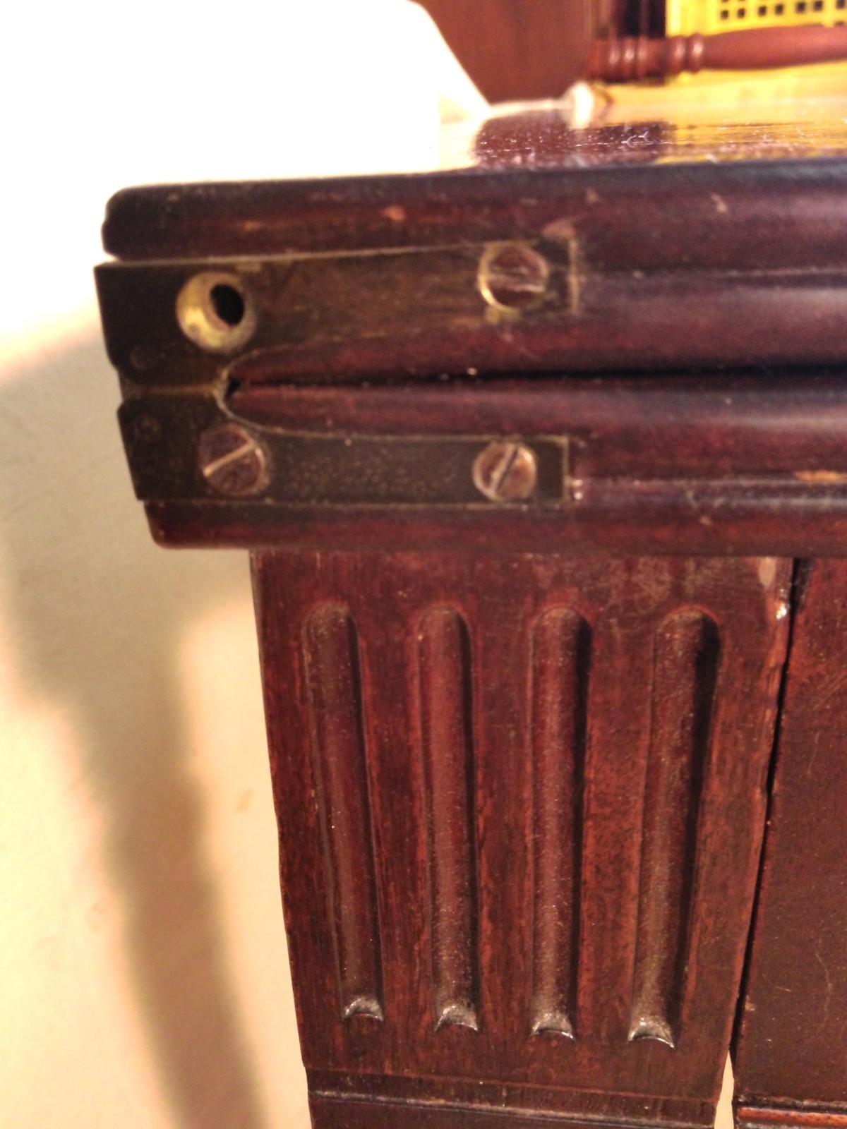 ANTIQUE 18th CENTURY MAHOGANY CARD TABLE ATTRIBUTED TO SAMUEL MCINTYRE~SALEM