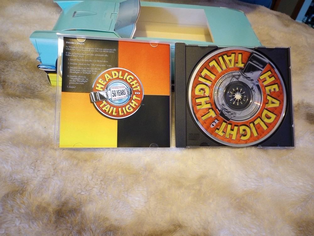 HEADLIGHT TO TAILLIGHTS IS AN INTERACTIVE MULTIMEDIA CD-ROM SHOWCASING 50 YEARS.