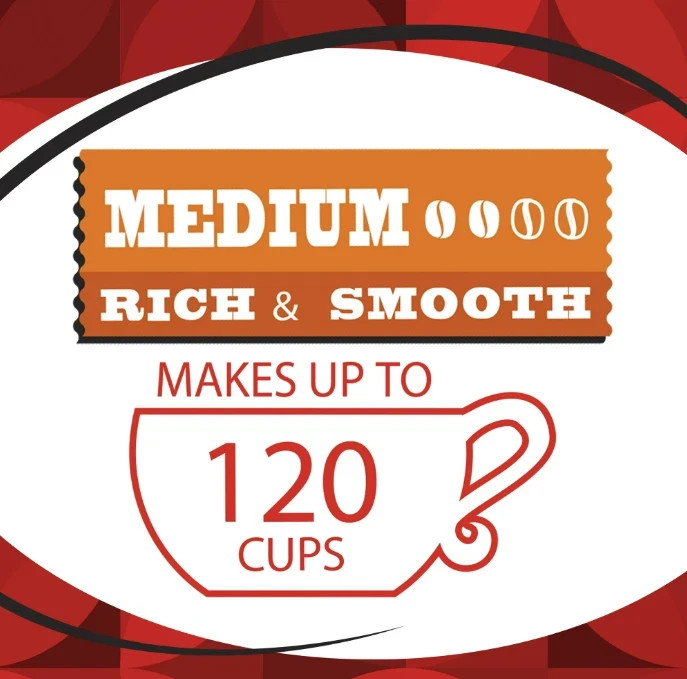 Great Value Classic Medium Roast Instant Coffee 8 oz x 2 jars