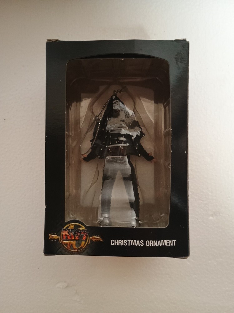 2015 Kiss Gene Simmons Christmas Ornament Unused
