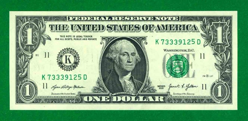 $1 2021 1 K/D BLOCK (fw) DALLAS CU. P-3.