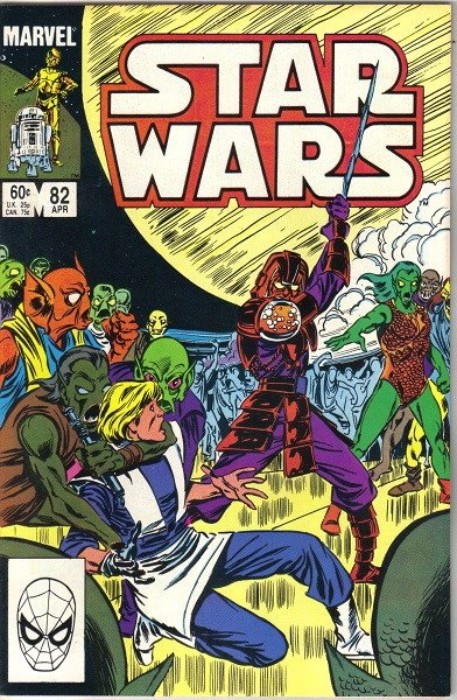 Star Wars Comic Book #82 Direct Copy Marvel Comics 1984 VERY HIGH GRADE UNREAD