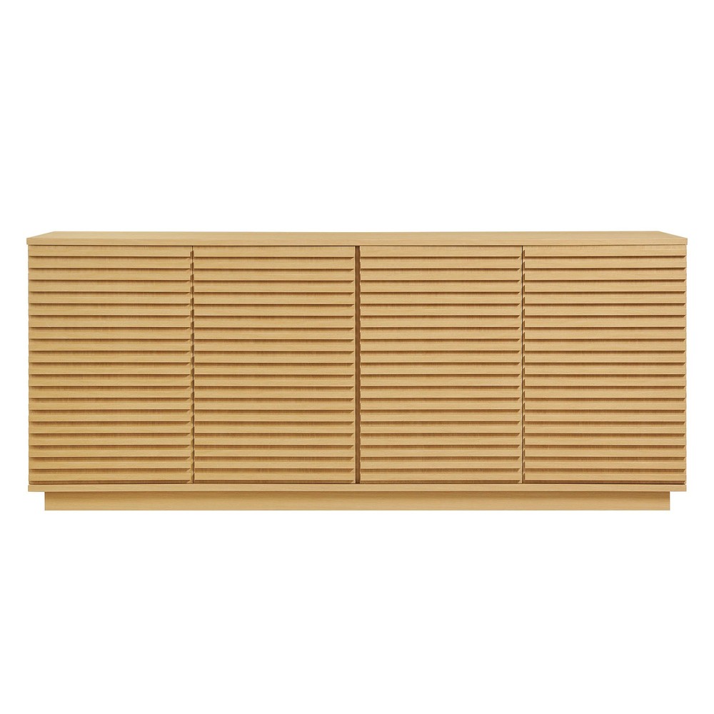 Render 4-Door Fluted Sideboard Cabinet TV Stand