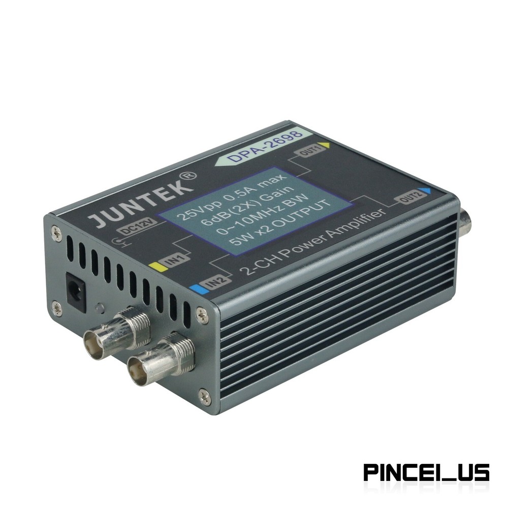 DPA-2698 10KHz 25Vpp 2CH DC Power Amplifier DDS Function signal Generator pc66