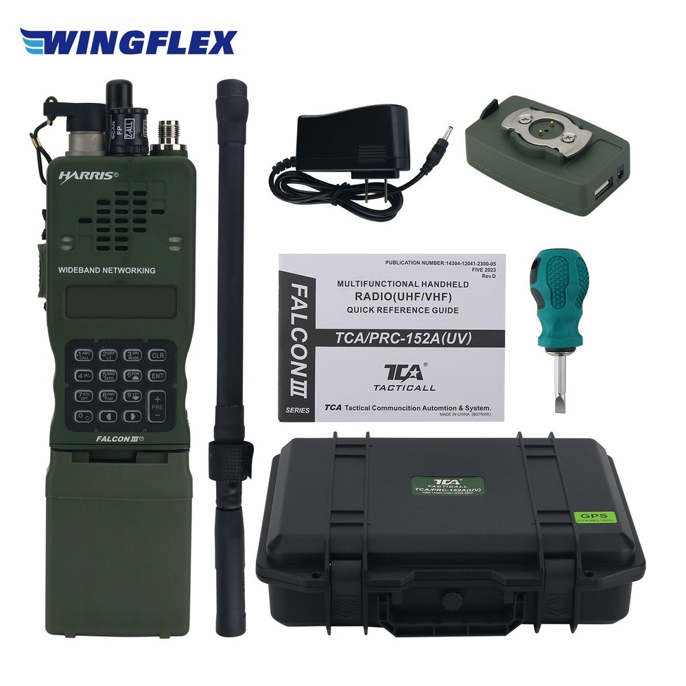 TCA/PRC-152A Remastered Tactical Walkie Talkie Multifunctional KDU Controller
