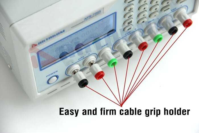 APS-7205 DC Power Supply 158W 32V / 5A 3 Channels Programmable Free Software