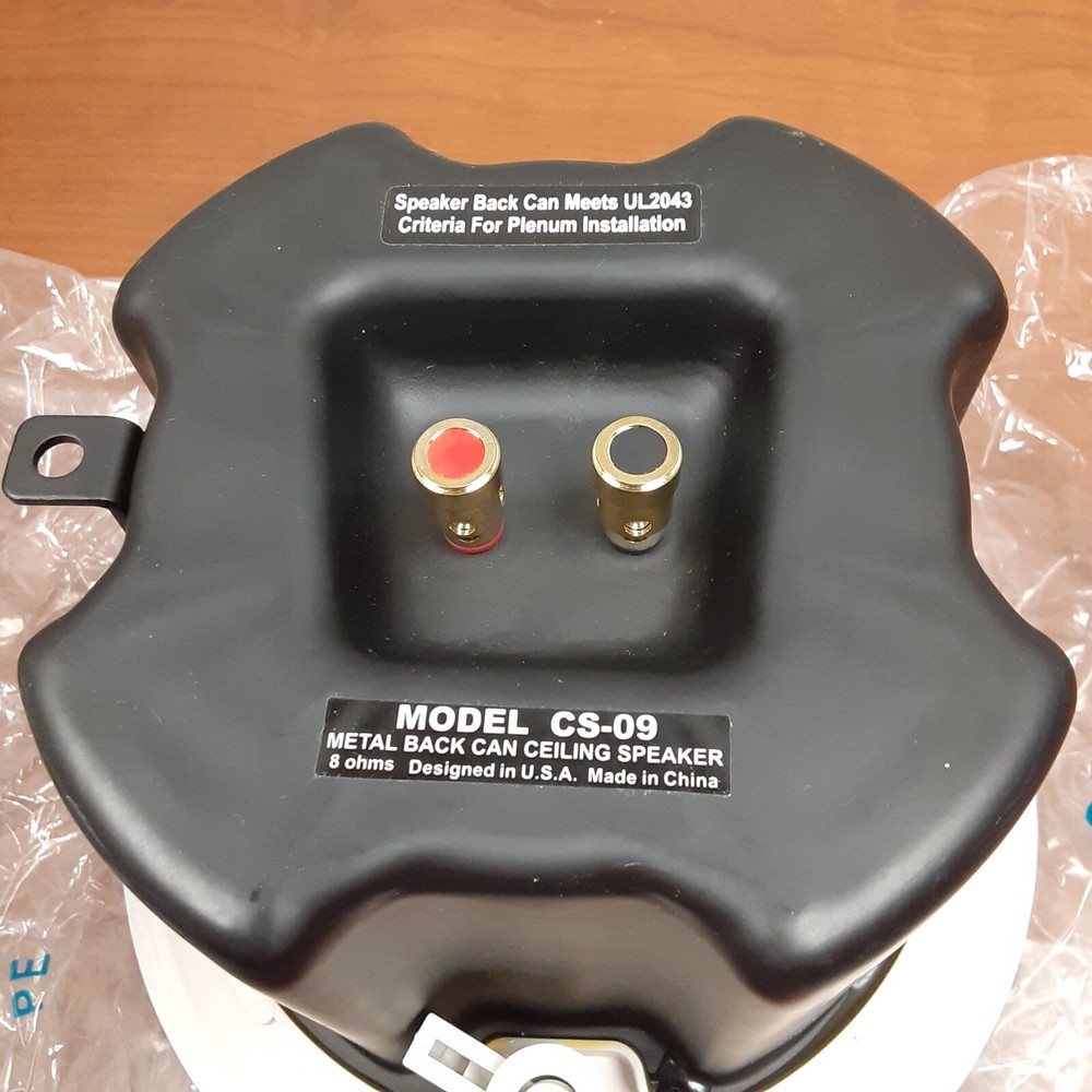 Ceiling Speaker CS-09...Mounting plates...Wire...NEW!