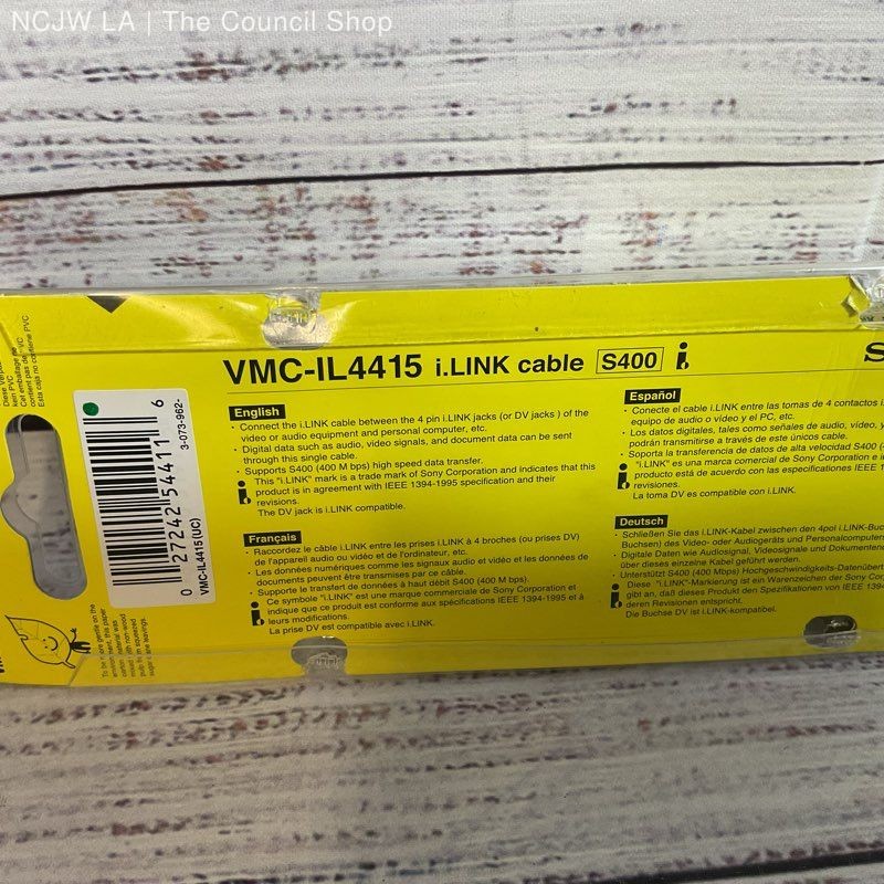 SONY VMC-IL4415 i.Link S400 1.5m Cable