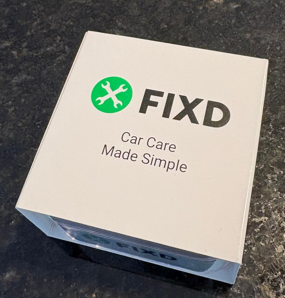FIXD OBD-II ACTIVE CAR HEALTH MONITOR ENGINE CODE READER DIAGNOSTIC SCANNER