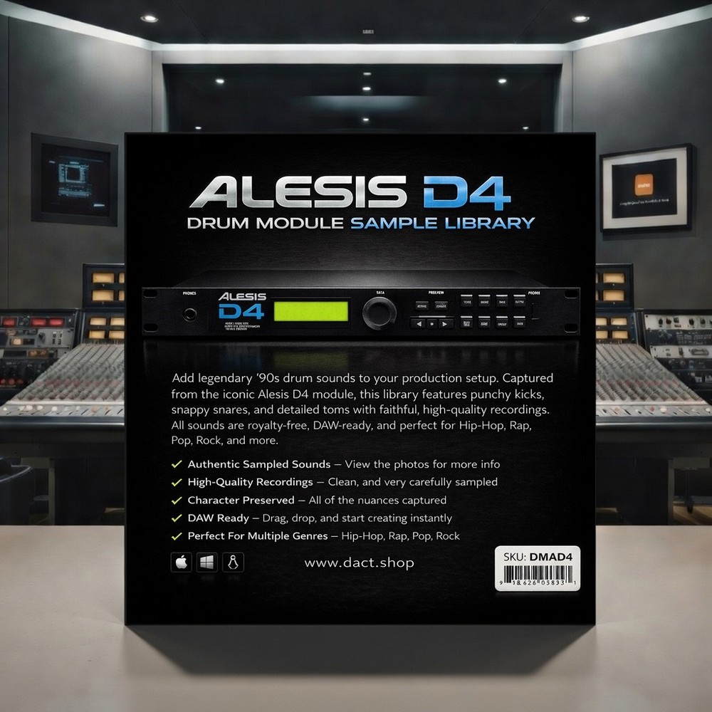 Alesis D4 Drum Machine Sample Library