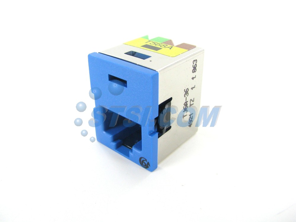 Ortronics OR-TJ6A-36 TracJack Cat6a Jack Blue ~STSI