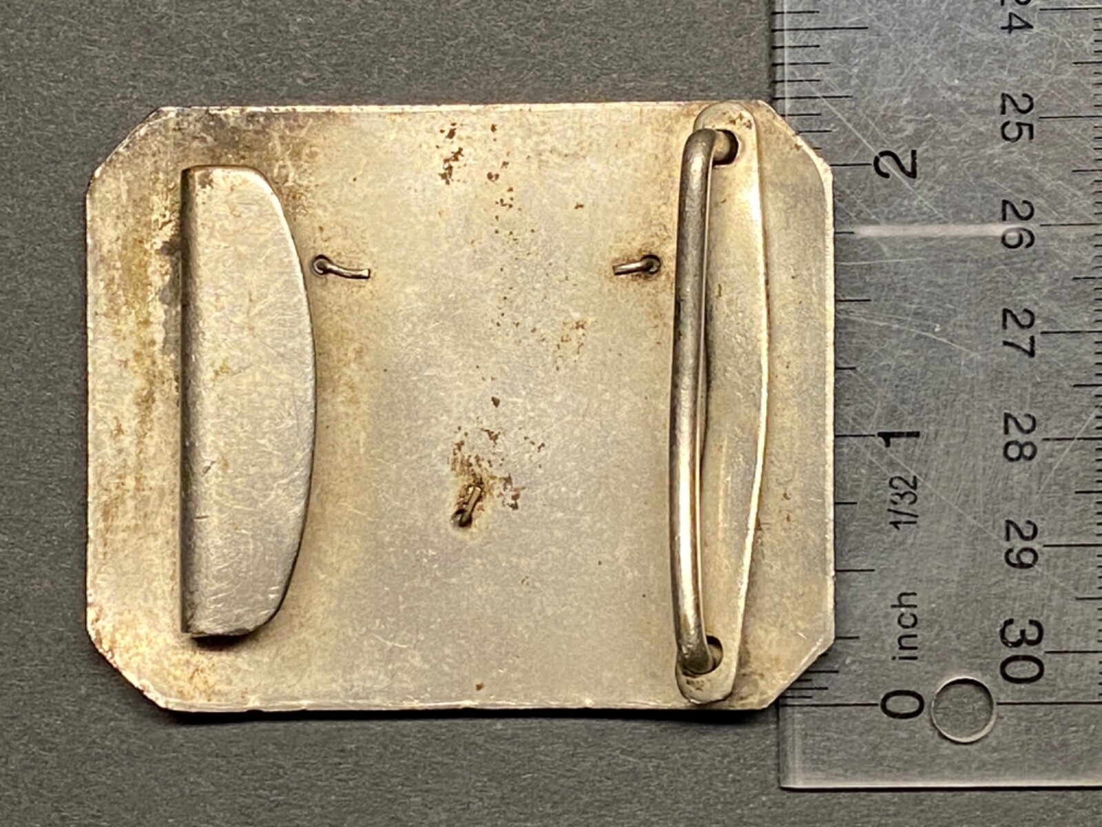 CIVIL WAR, CIRCA 1860, WAIST BELT PLATE, MILITIA OFFICER, VINTAGE