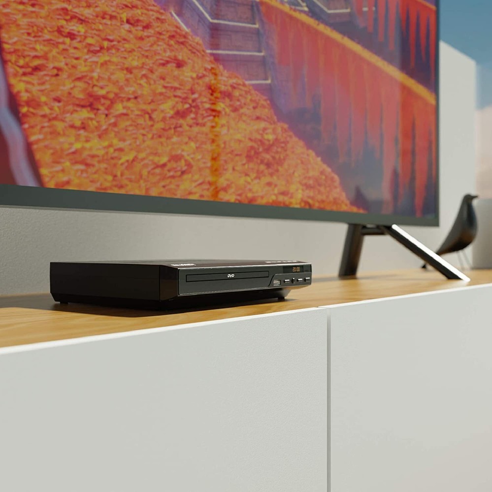 Majority DVD Player for TV HDMI Input and Cable Slim Design with Remote Control