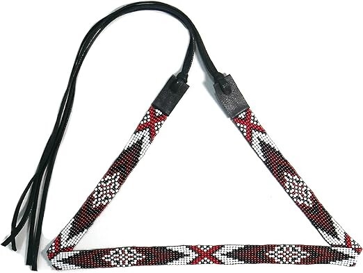 Beaded Hat Band Native American Style Handmade hatband