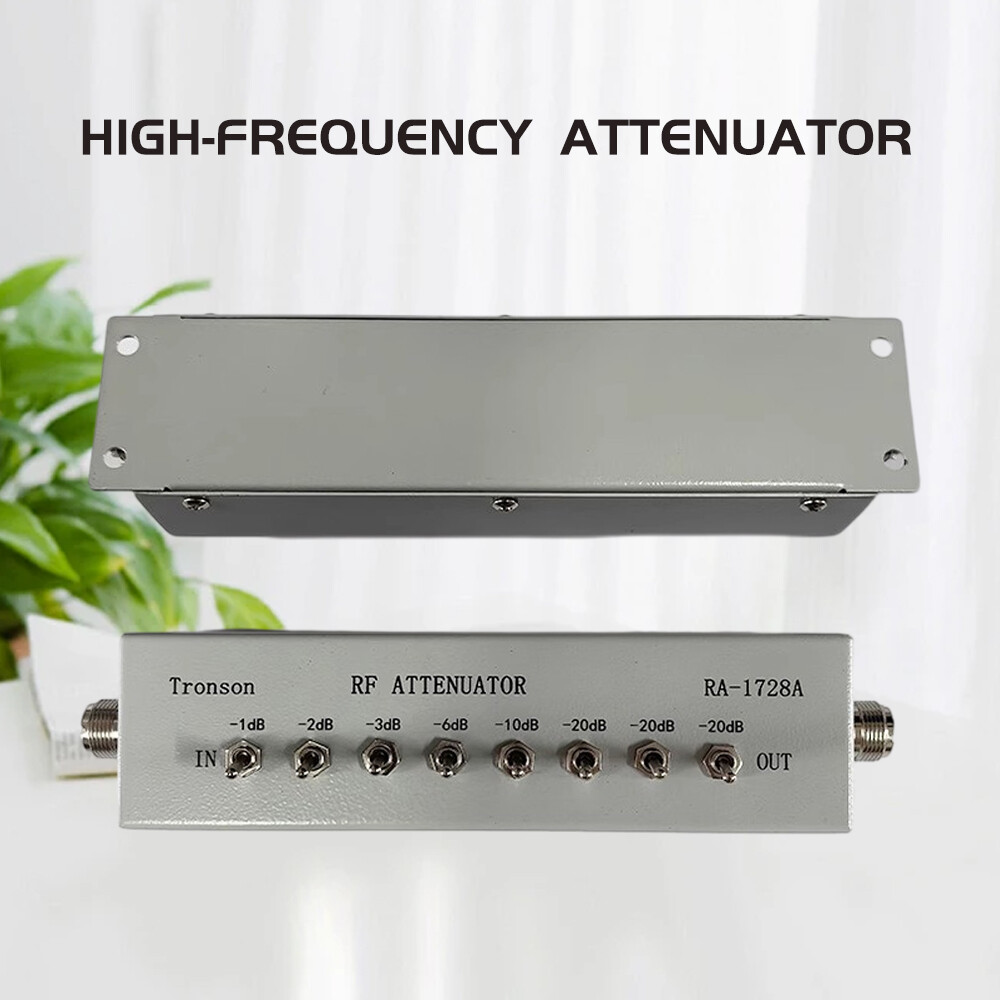 High Frequency Attenuator 0- 82dB Step RF Attenuator for Ham Radio Transmitter.