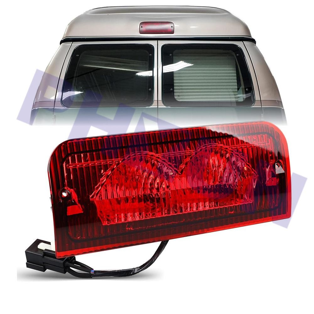 Rear Roof Mounted Third Brake Light Assembly For Ford E-series E-150 E-250 E-350
