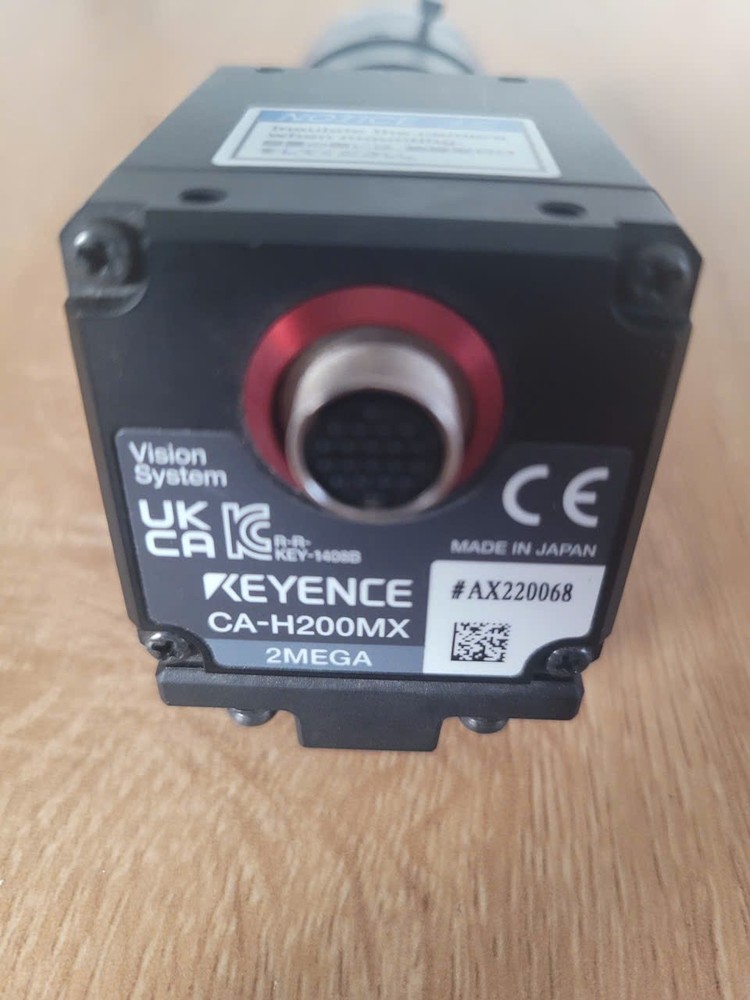 Keyence CA-H200MX camera 2mpx with lens Vision system