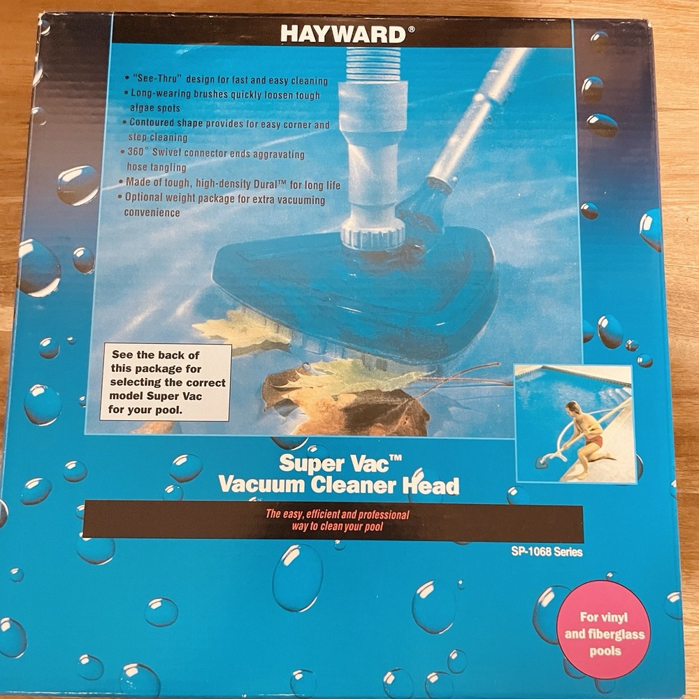 Hayward SP1068 Super Vac Deluxe Triangular Pool Vacuum Cleaner Head