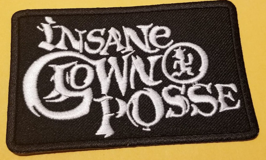 Insane Clown Posse Embroidered Patch approx 2.5 x 4"