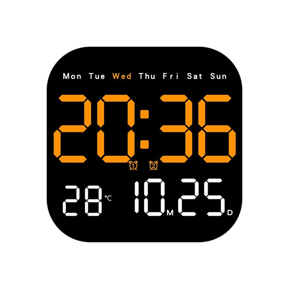 Note Same Screen Display Timing Brightness Temperature Room Desktop Clock