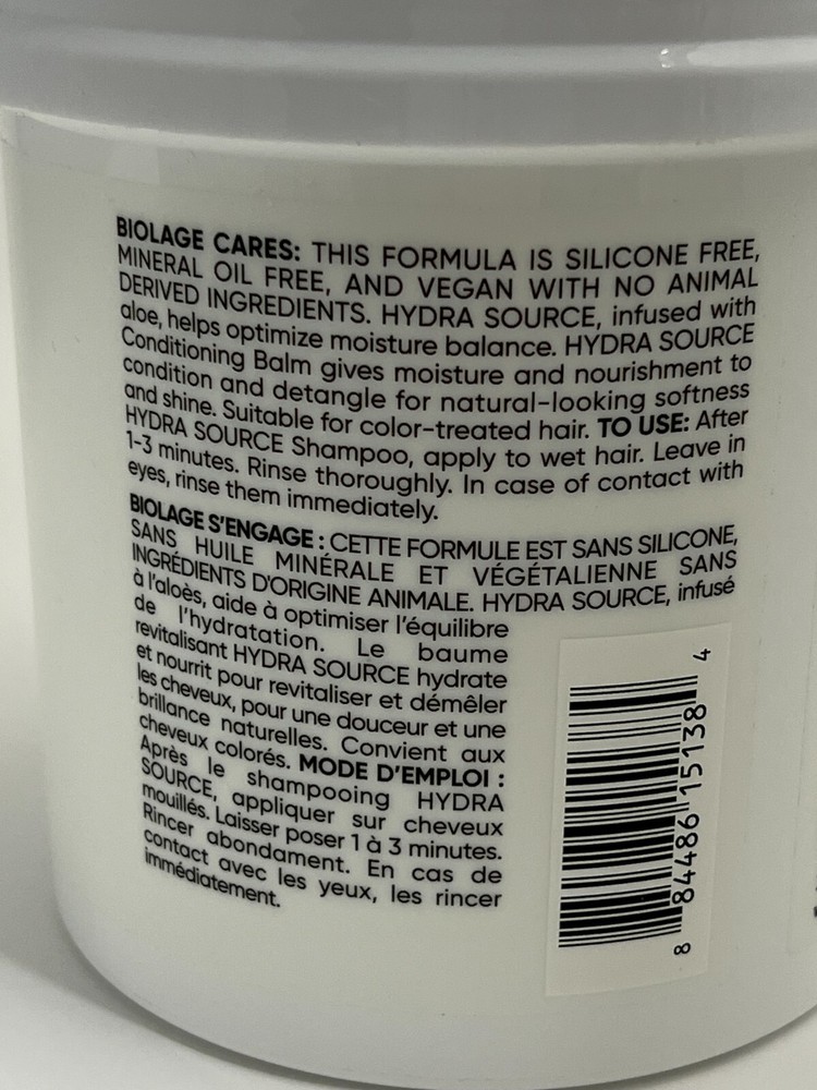 Matrix Biolage Hydrasource Conditioning Balm 37oz (New Package)