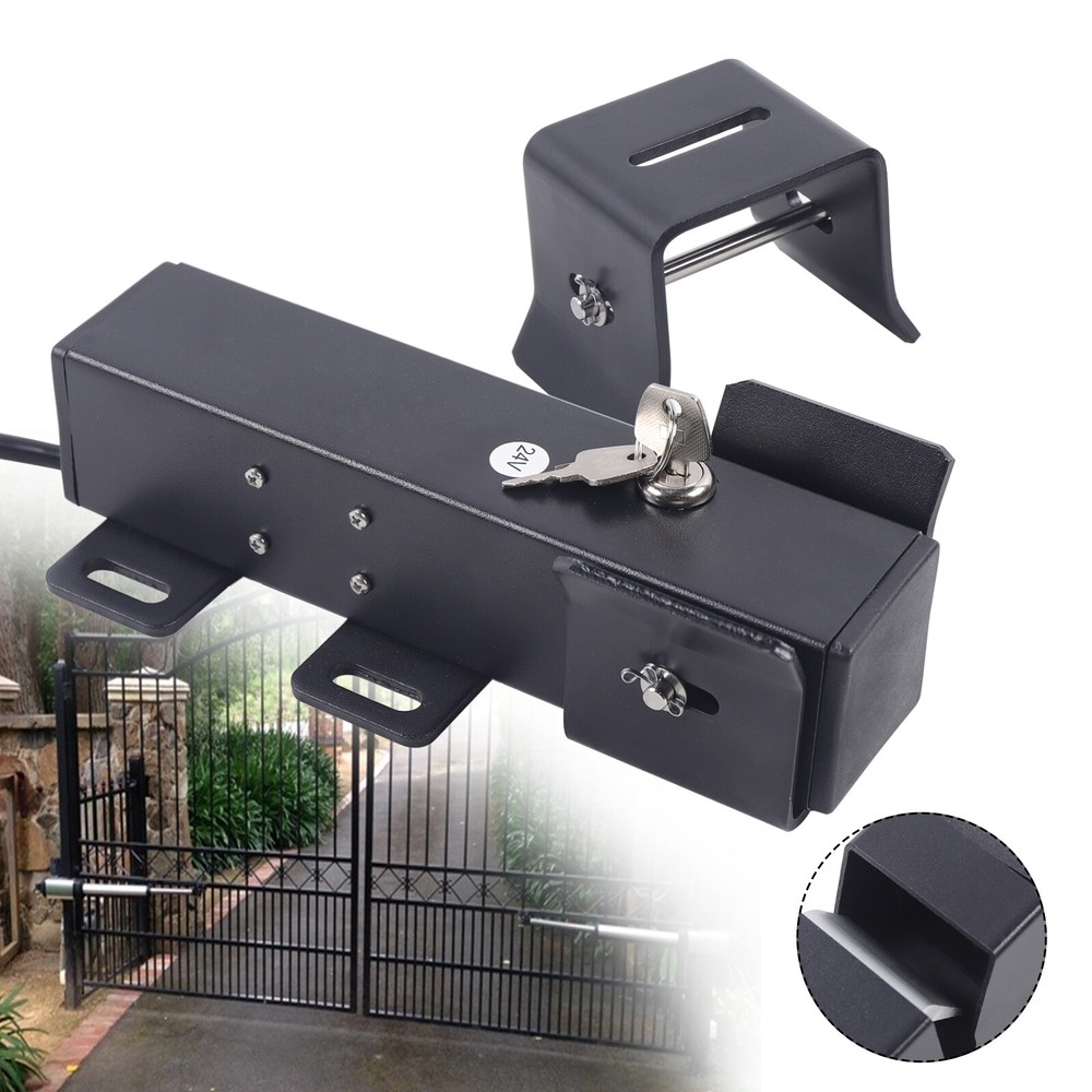 LM149 Electric Lock for Swing Gate Latch Opener System Double &Single Leaf 24VDC