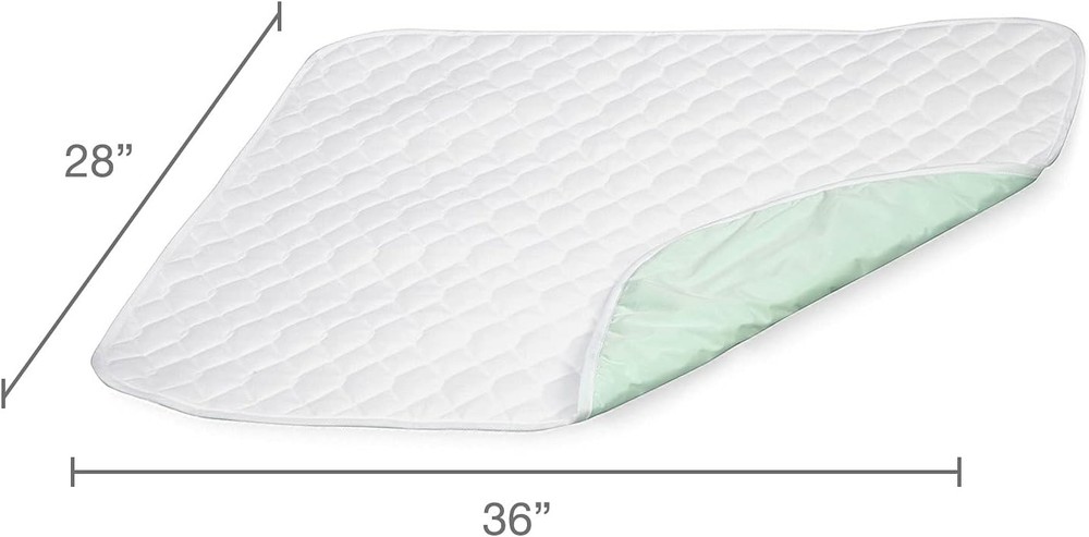 Protector Impermeable 28 x 36 in 4 Capas Cama Colchon Reutilizable