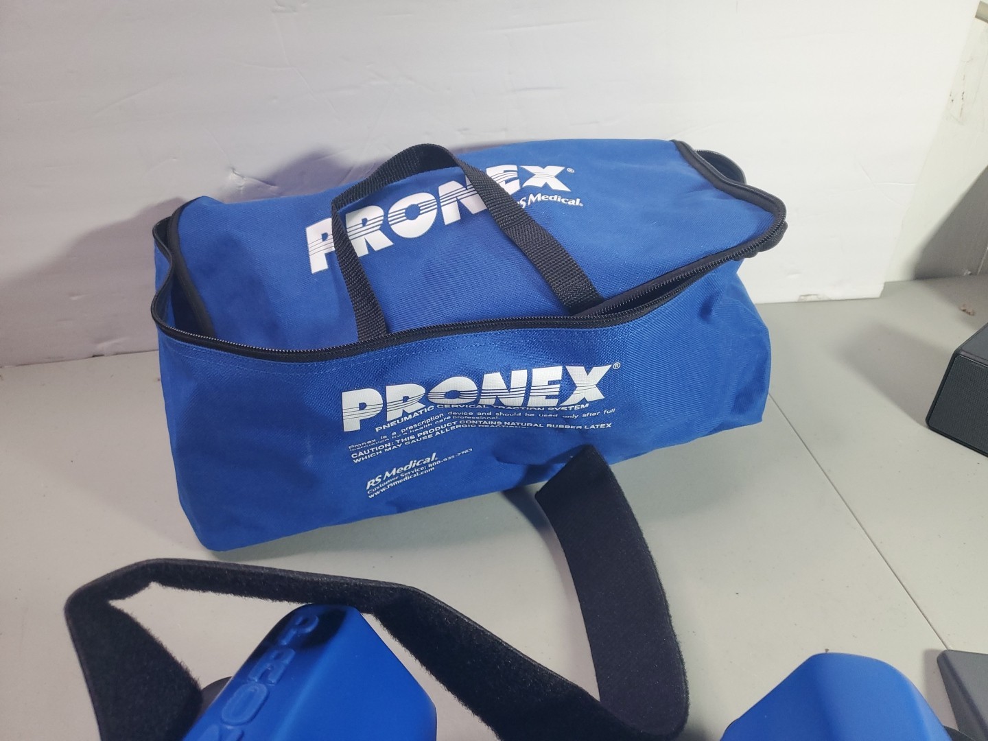 Pronex Pneumatic Cervical Traction Device Decompress Neck Muscles W Wedge