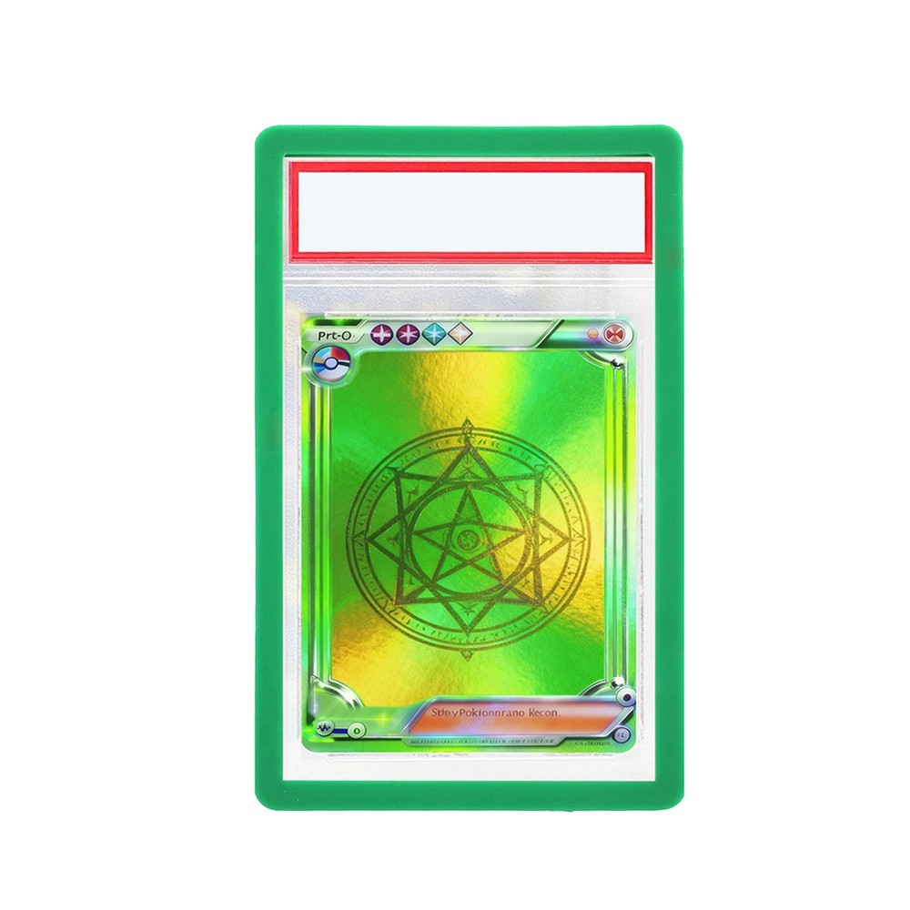 6Pcs/Set Silicone Bumper Guard Slab Protector Frame For PSA Graded Trading Cards