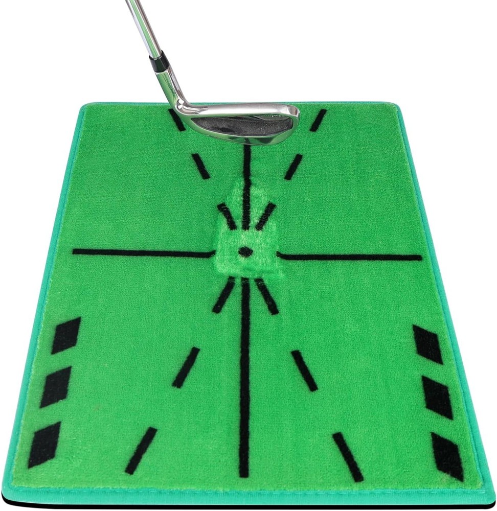 Golf Hitting Mat, Improve Swing Accuracy Golf Mat, Professional Golf Practice M