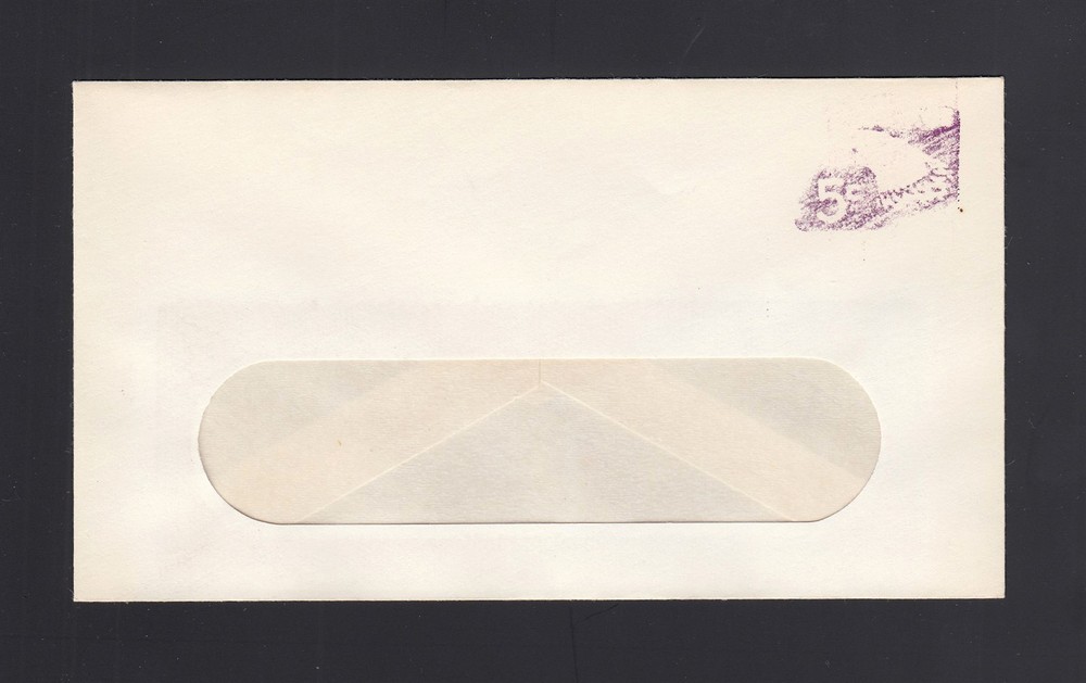 U550, UPSS #3522-49 Mint Envelope - INKING VARIETY