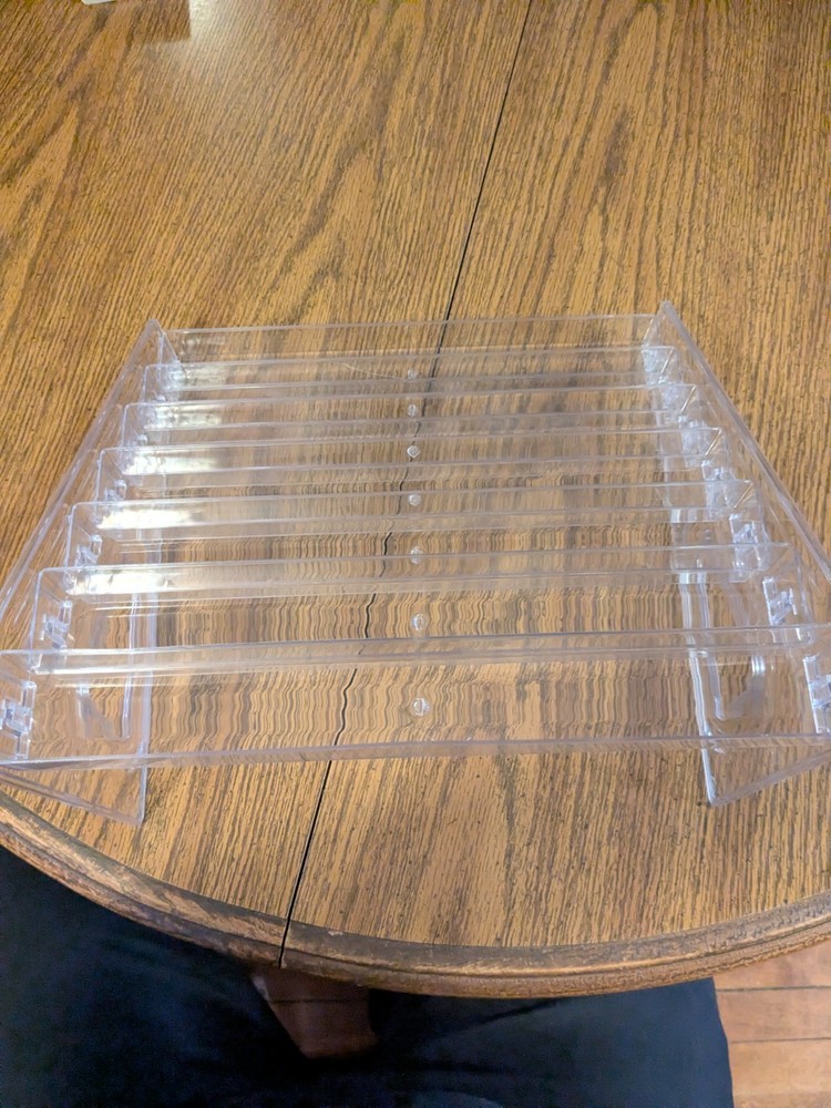 UNBRANDED 7 TIER CLEAR PLASTIC DISPLAYER