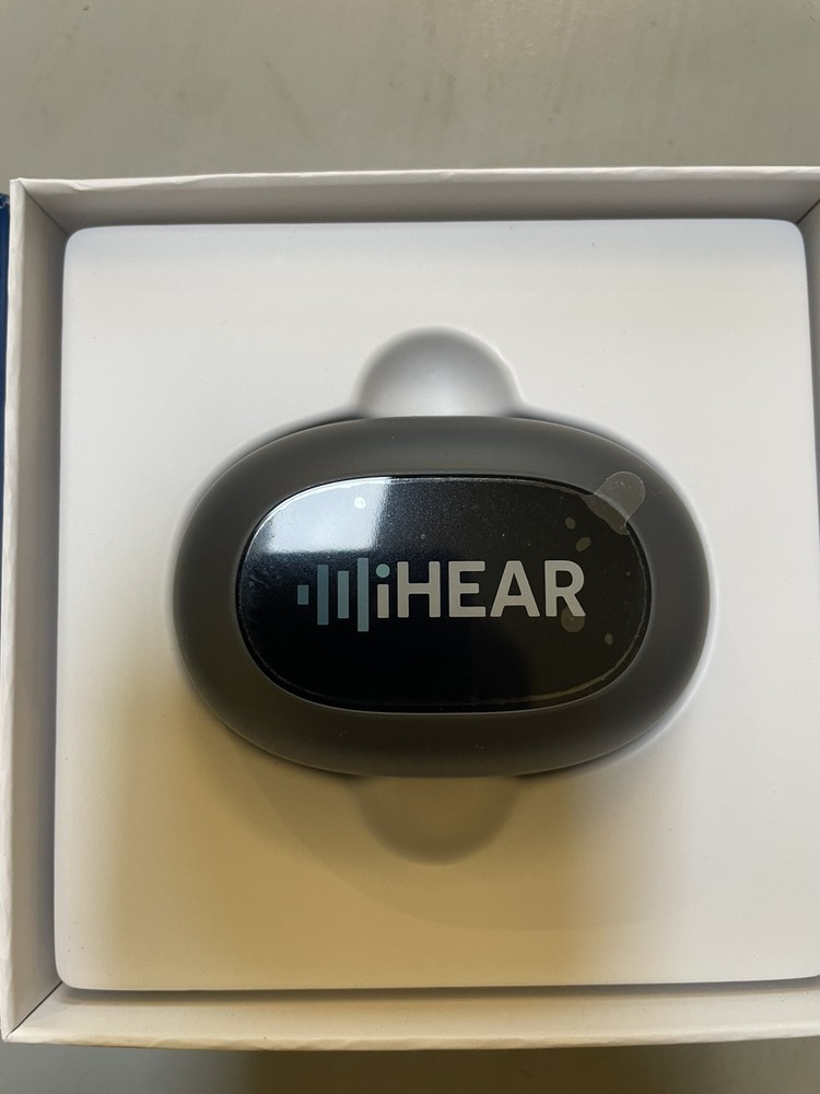 iHear AXIS Advanced OTC Hearing Aid Rechargeable Advanced App Control - NEW