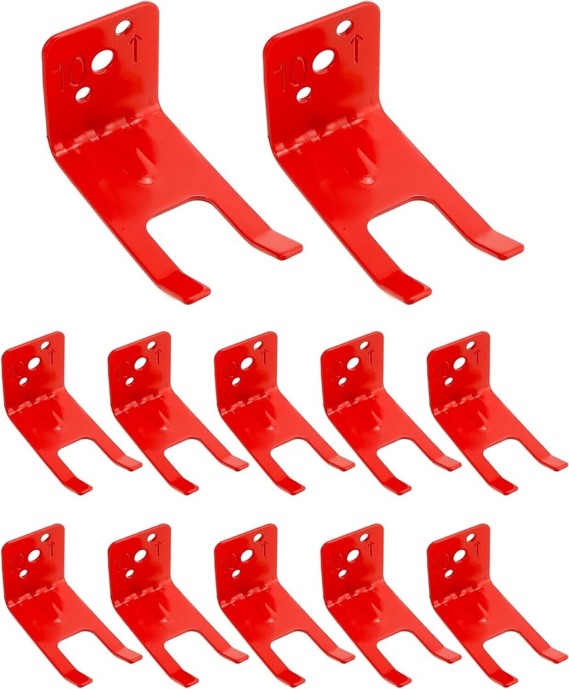 🔥🧯12-FORK STYLE WALL MOUNT 10 lb SIZE FIRE EXTINGUISHER (AMEREX) BRACKET's NEW