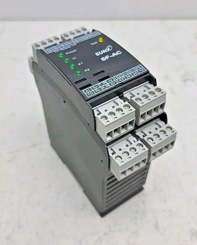 Sunx SF-AC Safety Relay Unit 24 Vdc