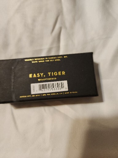 Easy, Tiger "Distinguished AF" Tie Clip.