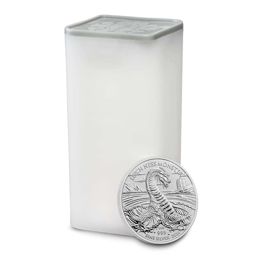 2026 1 oz British Silver Loch Ness Monster Coin (BU)