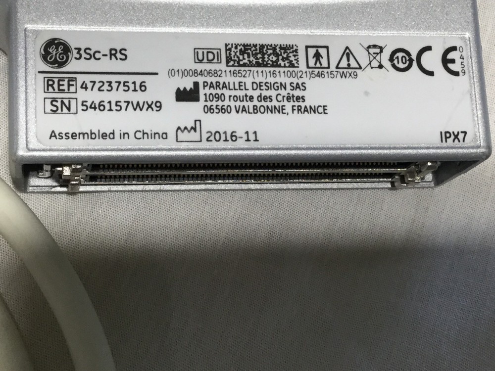 GE 3Sc-RS TRANDUCER PLEASE SEE DECRIPTION