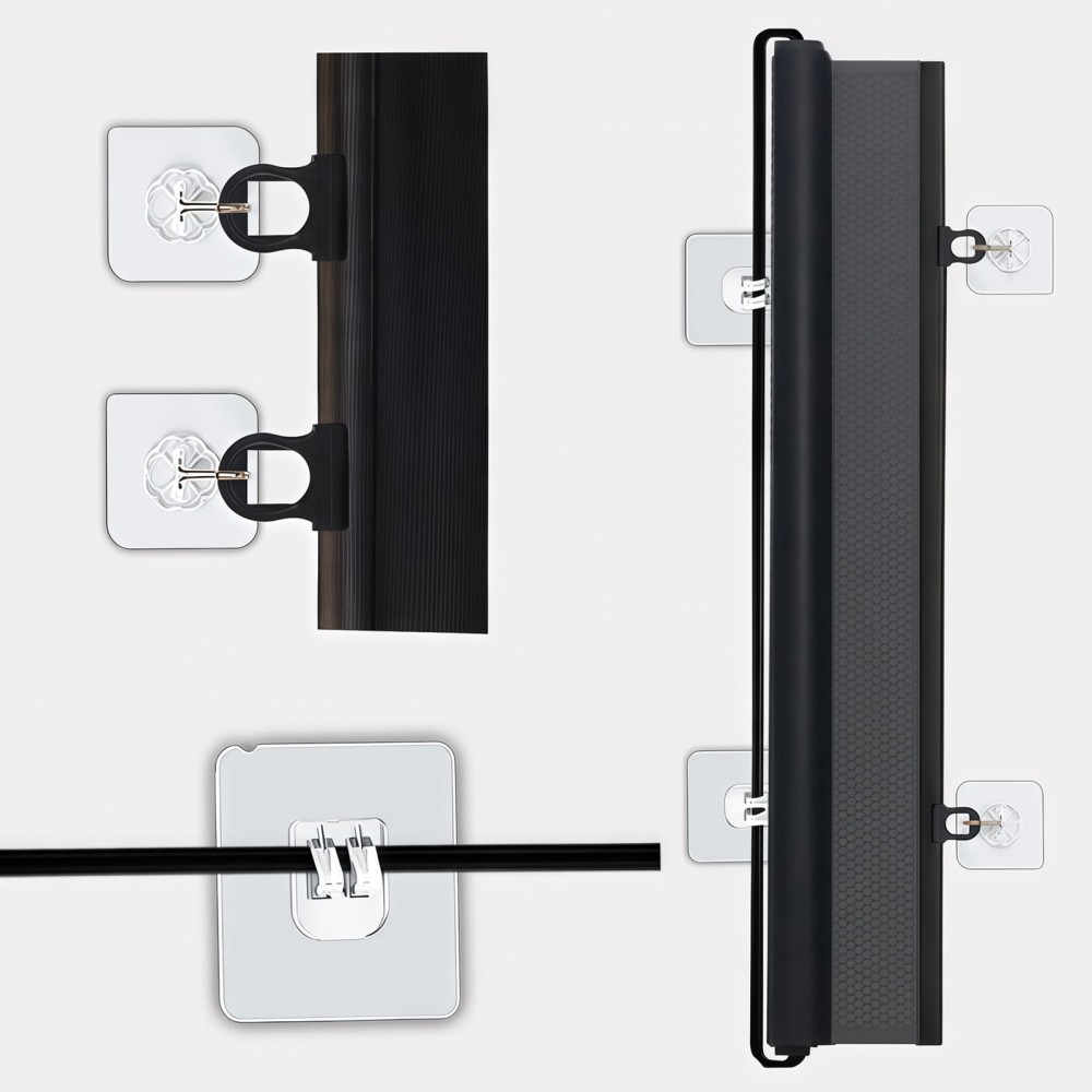 Retractable Pet Dog Gate Network Fence Baby Mesh Safety Gate for Stairs Doorways