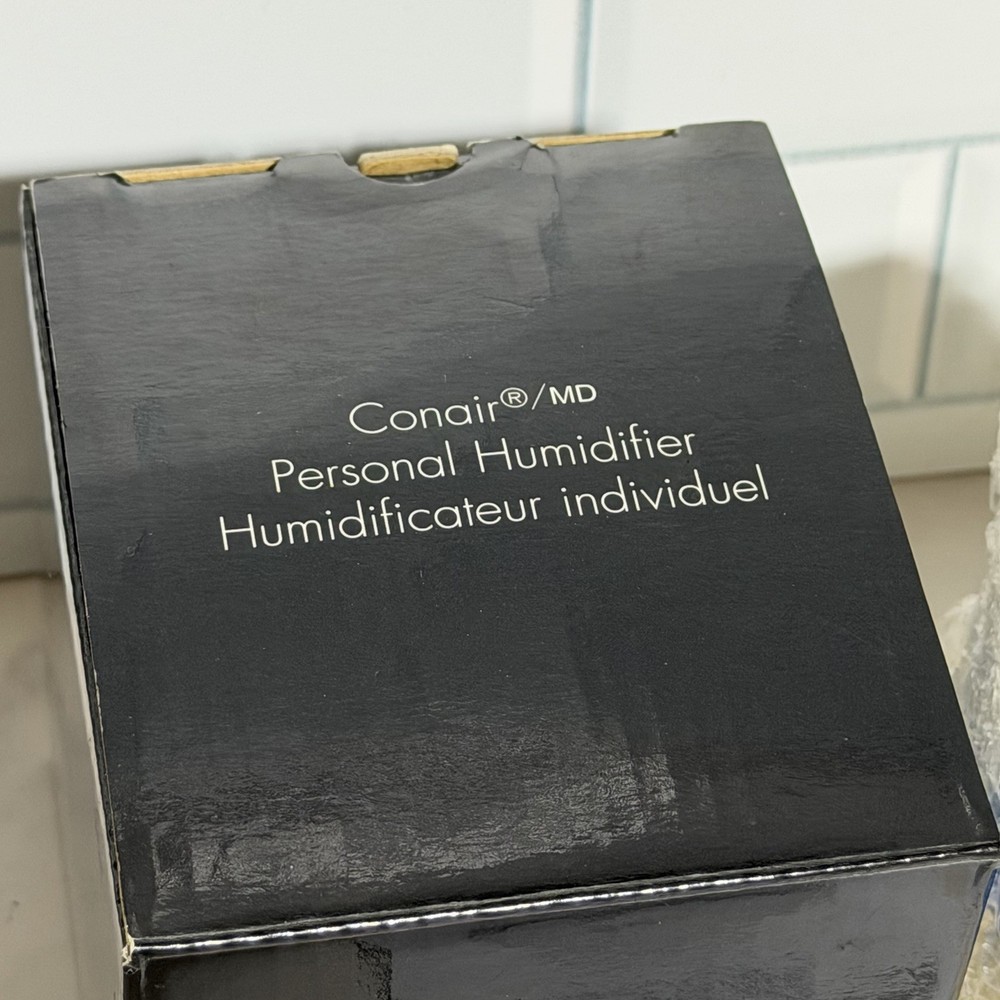 Conair Personal Humidifier Original Version With Box Unused
