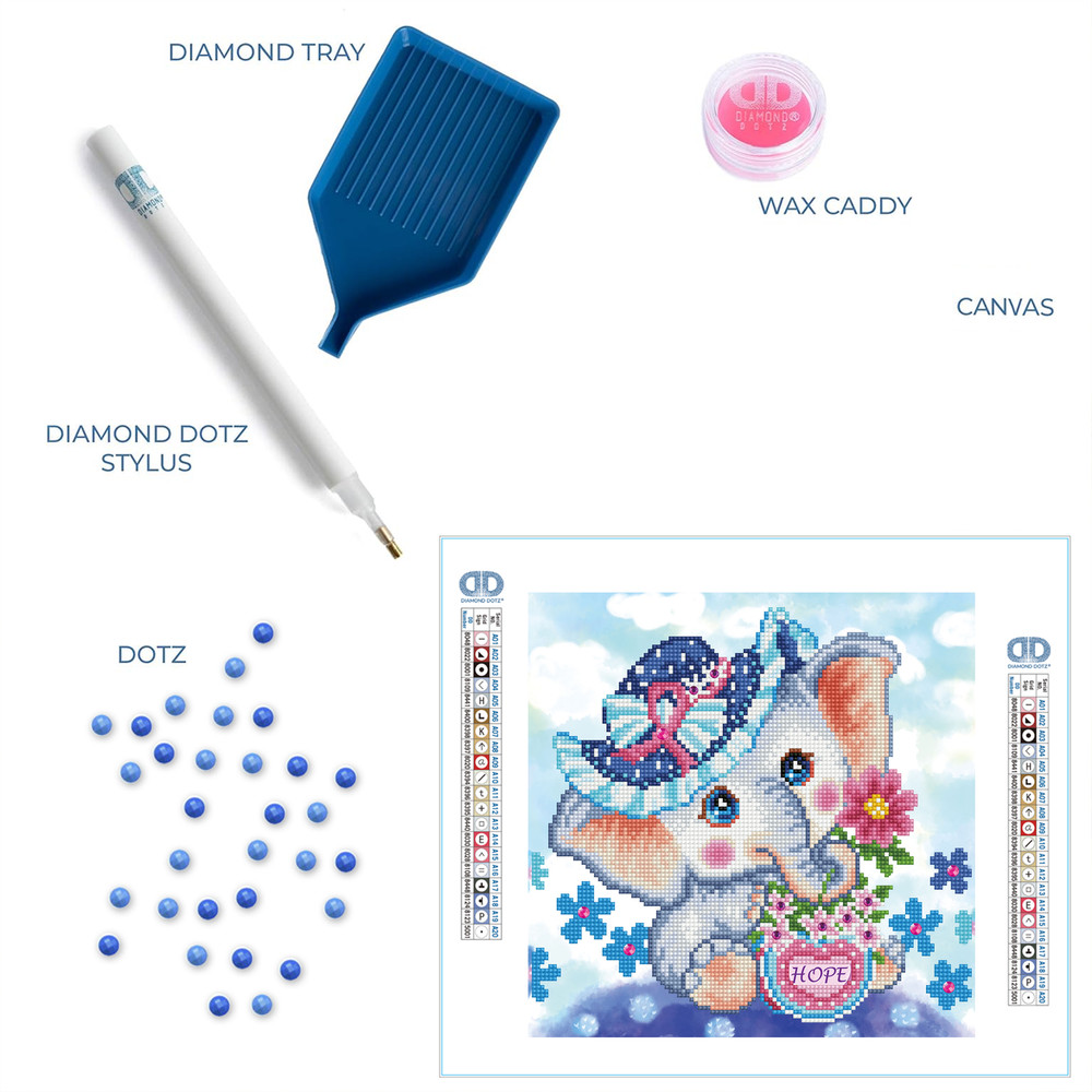 Diamond Dotz Hope Diamond Painting Kit