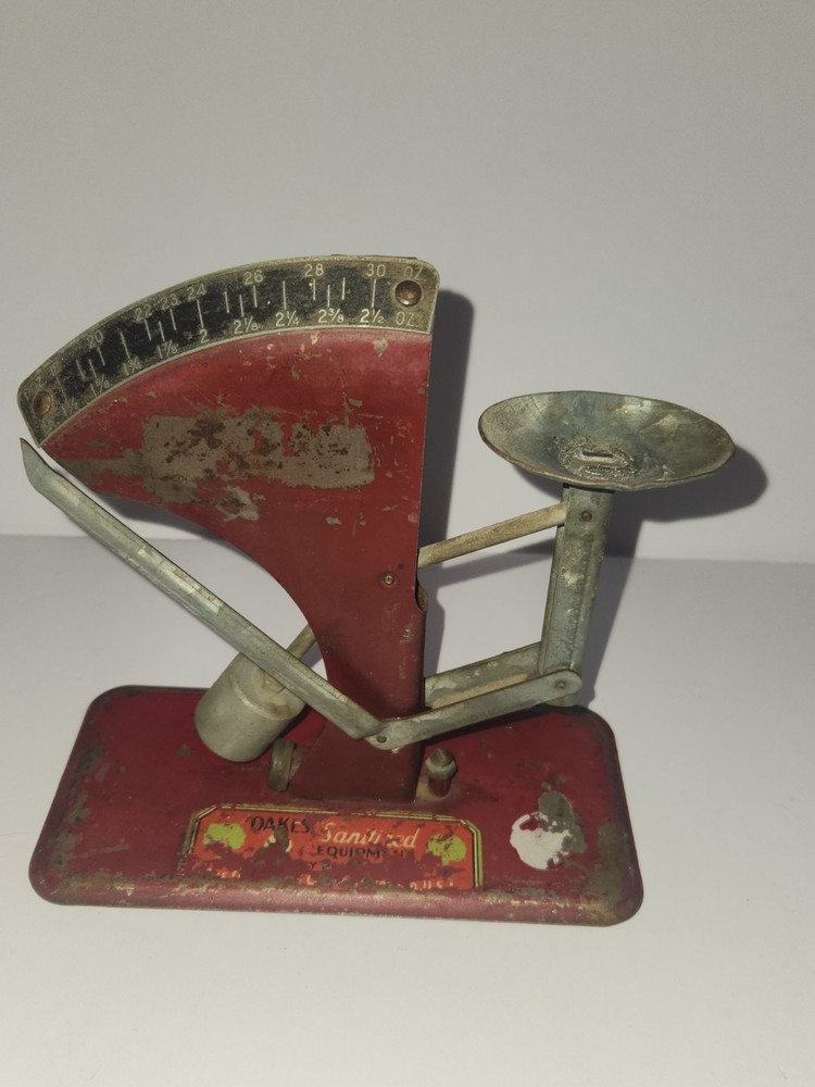 Antique Oakes poultry egg grading scale