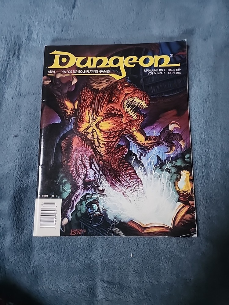 Dungeon Magazine May June 1991 Issue 29
